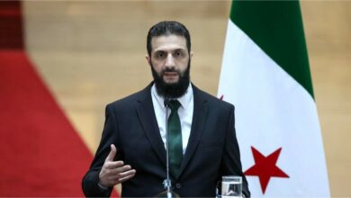 الرئيس السوري المؤقت أحمد الشرع