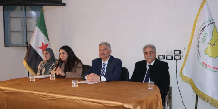 مسلط يؤكد من أبو راسين_زركان أن الحوار السوري-السوري هو الطريق نحو حل مستدام وبناء دولة لامركزية ديمقراطية - رادار سوريا