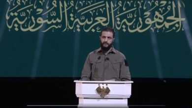 الشرع في الذكرى الأولى للتحرير - رادار سوريا